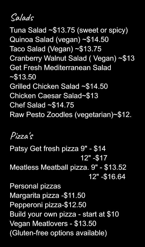 Get Fresh Cafe Menu image 2